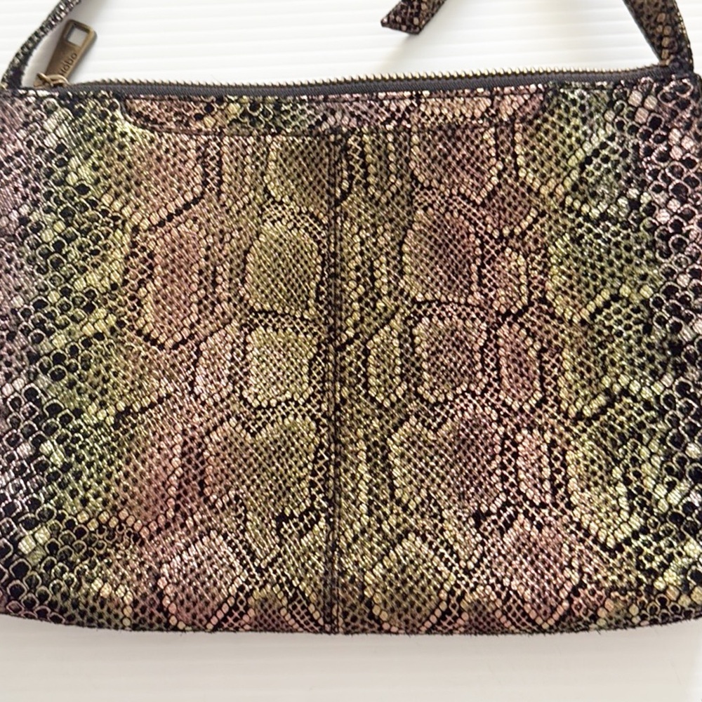 HOBO International Mara Iridescent Snakeskin Crossbody - Picture 2 of 11